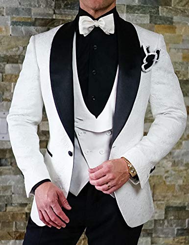 Veste jacquard col châle haut de gamme Kromoc