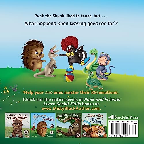 Punk The Skunk Learns To Say Sorry (Punk And Friends Learn Social Skills) #TOP1