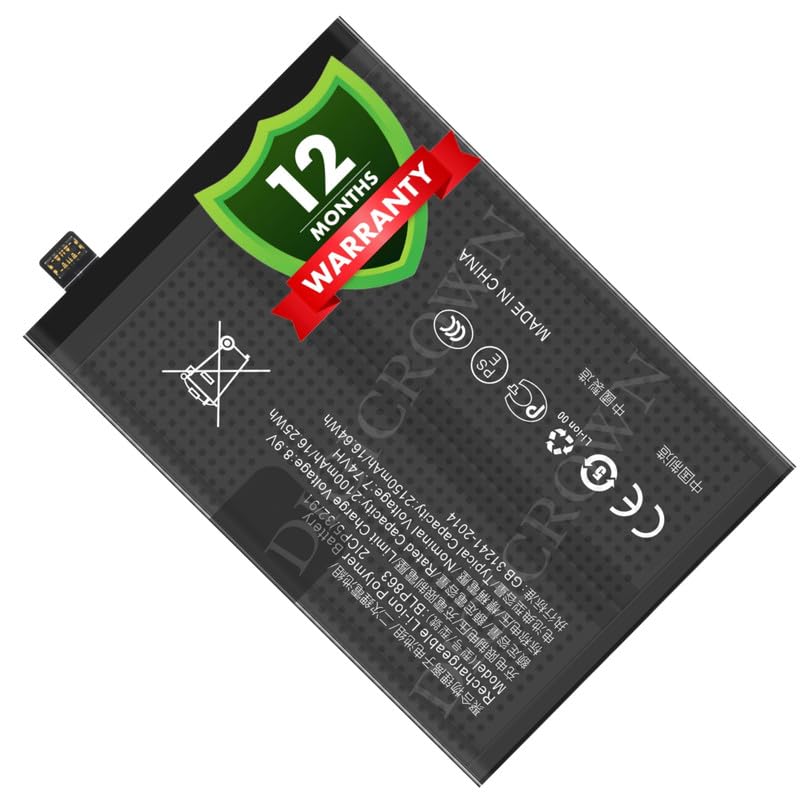 Image of Original BLP863 Battery Compatible for Oppo Reno 6 5G | K9 - (4300mAh) - 1 Year Warranty DF7