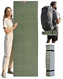 Abahub Foam Camping Sleeping Pad, Waterproof Soft Foam Matress for Adults, Foldable Ultralight Wide Pad for Outdoor Backpacking, Picnic, Yoga