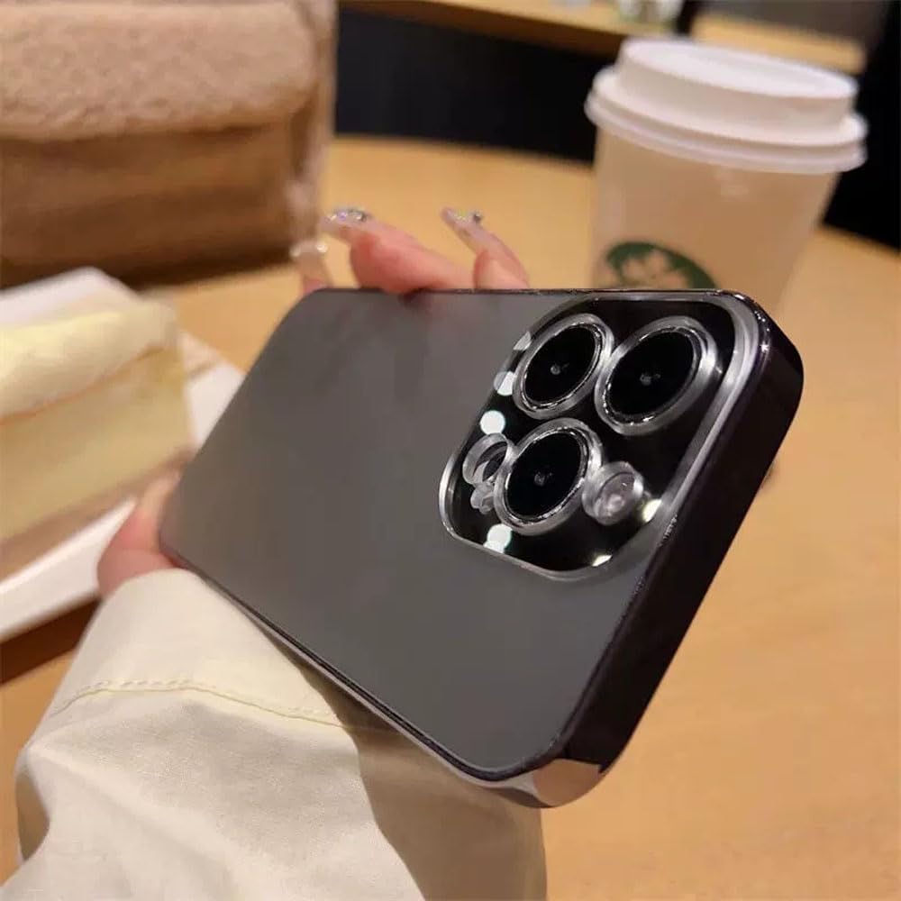 for iPhone 16 Pro Max Case-Heavy Duty Rugged Shockproof Military Grade Protection with Full Camera Lens Design,Durable Protector Phone,Black - Image 8