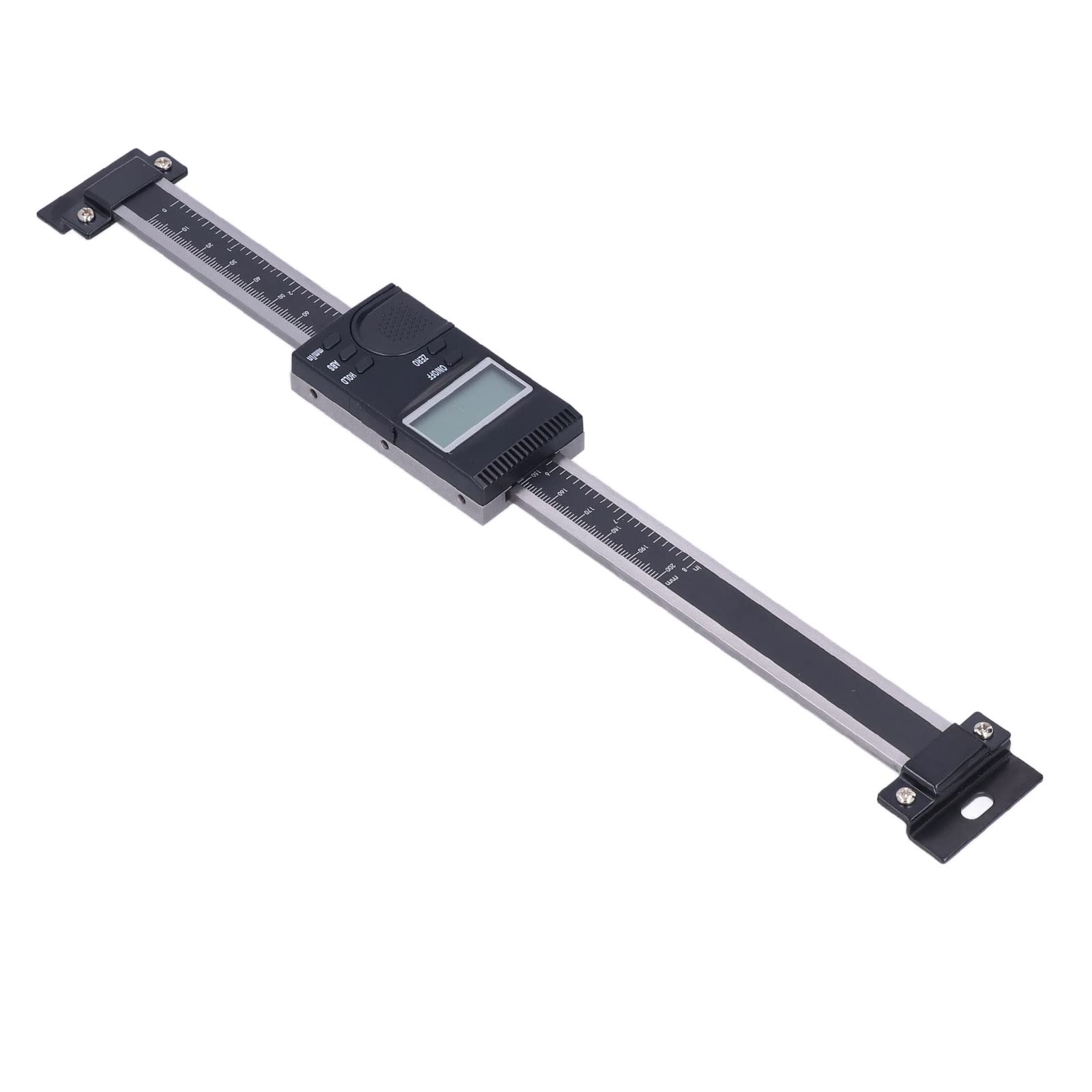 Vertikaler digitaler Messschieber, IP45, wasserdichtes LCD-Display, Laserskala, Edelstahl, für Fräsmaschinen und industrielle Messungen (0-200mm)