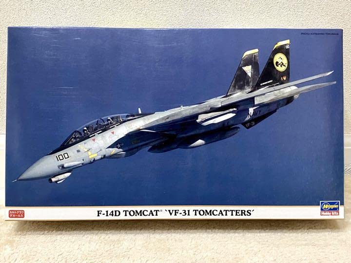 ハセガワ1/48 F-14D VF-31 TOMCATTERS　カルトグラフ F-14D トムキャット VF-31 ハセガワ1/48 TOMCAT トムキャッ
