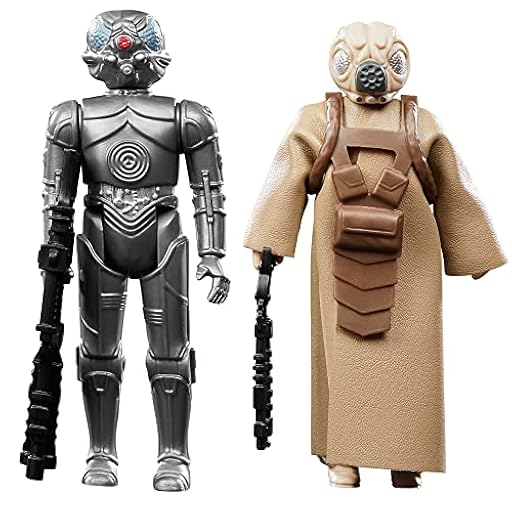 Star Wars Colección Retro - 4-LOM y Zuckuss - Set de 2 Figuras a Escala de 9,5 cm Imperio contraataca, Exclusivo en Amazon | Ya disponible en tu tienda friki favorita! En mundofriki.es!