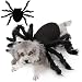 Malier Halloween Dogs Cats Costume Furry Giant Simulation Spider Pets Outfits Cosplay Dress up Costume Halloween Pets Accessories Decoration for Dogs Puppy Cats (Small)