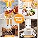 Imagen de Syzplnwy Dispensador de miel de cristal, 350 ml