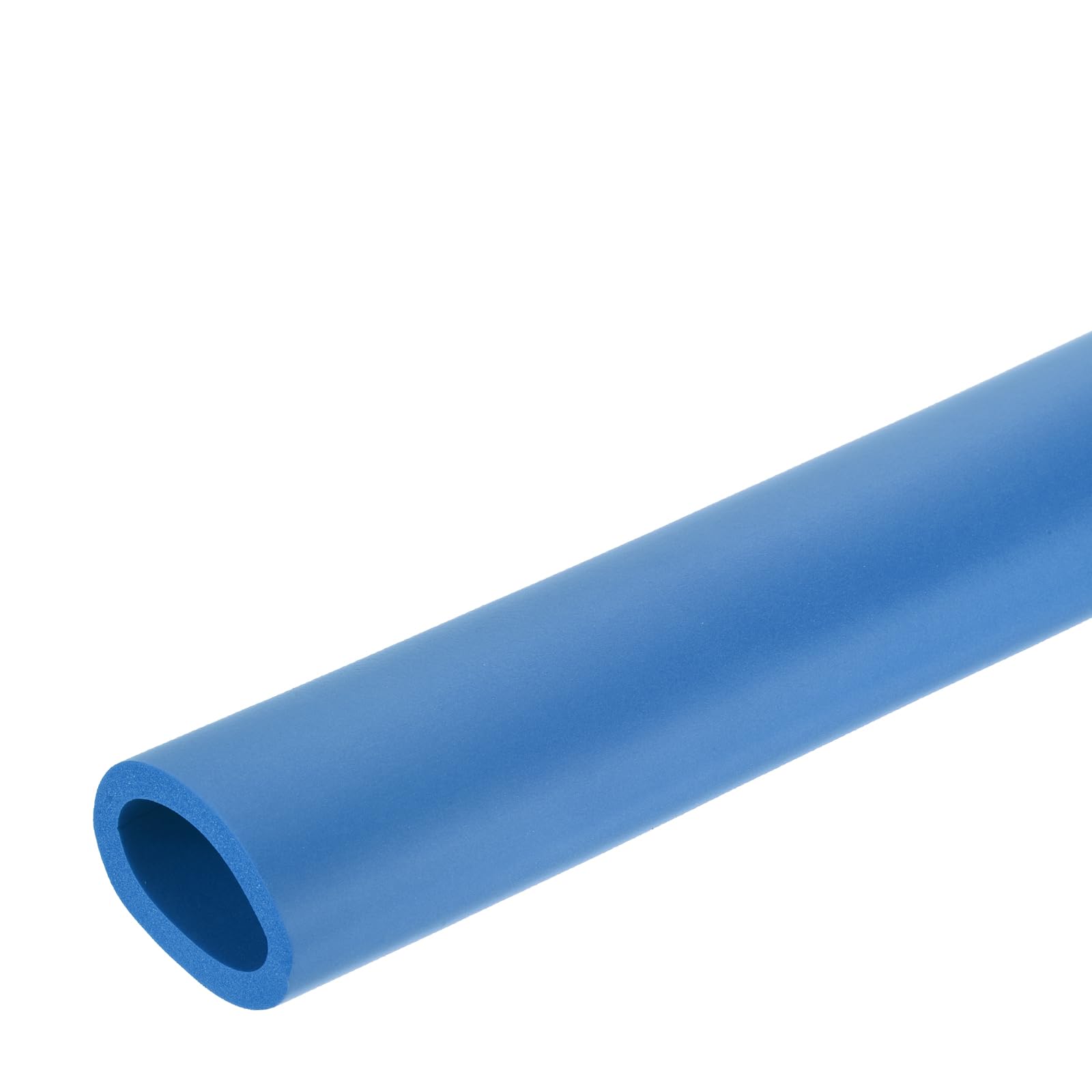 uxcell Foam Tubing for Handle Grip Support,32mm(1 1/4") ID 44mm(1 3/4") OD 0.3 Meter/1ft Length Blue