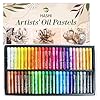 HA SHI Soft Oil Pastels Set (50 Sticks, 48 Colors) Art Supplies for Artist, Gallery Oil Painting Stick, Bulk Set for Studios, Professional Oil Crayons, Ideal for Professional Artists