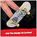 TECH DECK, Santa Cruz Pro Series Finger Board with Storage Display, Built for Pros; Authentic Mini Skateboards, Kids Toys for Ages 6 and up