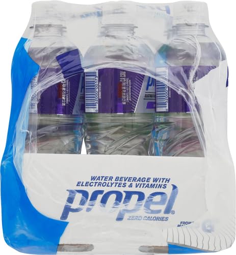 Propel,3 Flavor Variety Pack,Zero Calorie Sports Drinking Water with Electrolytes and Vitamins C&E,16.9 Fl Oz,(Pack of 24)