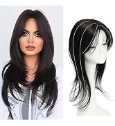 UDU Hair Toppers for Women for Thinning Hair Synthetic Hair Toppers Hair Pieces for Women Ladies ...