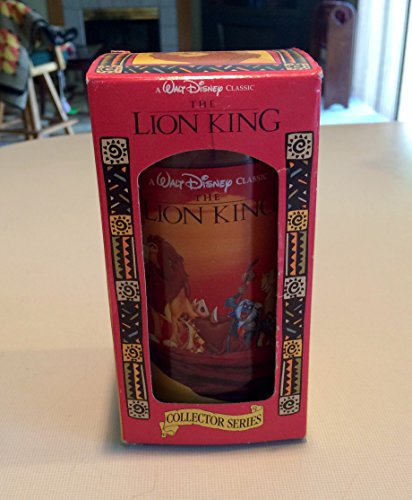 BURGER KING 1994 COLLECTIBLE GLASS, LION KING