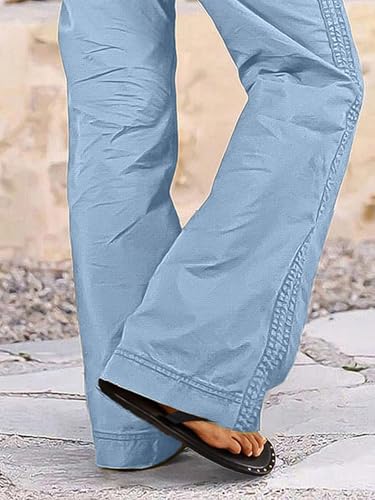 Image of Flamingals Straight Leg Drawstring Pants for Women