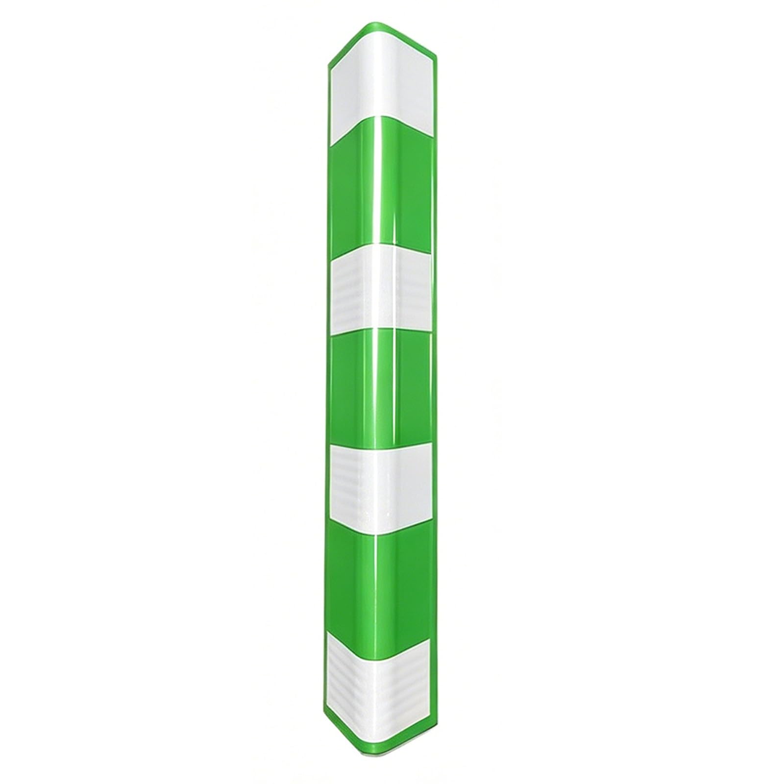 Lot de 10 protections d'angle autocollantes réfléchissantes en caoutchouc pour garage - 1 cm d'épaisseur
