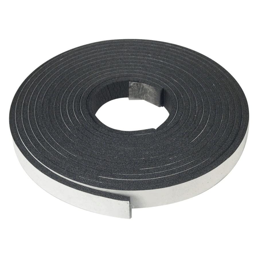 3/16" x 3/4" x 17' Foam Weatherstripping Tape