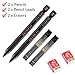 1.8mm Mechanical Pencils Sketching Drafting Pencil and 2B Black Pencil Lead Refill Office School Supplies