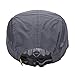 JOSENI Outdoor Quick Dry Sun Hat Folding Portable Unisex UV SPF 50+ Baseball Cap (A-Grey)