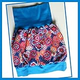 pumprock damen nähen  Pumprock Cord Blumen Gr. 80/86