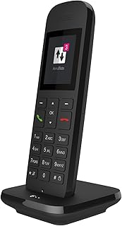 Telekom Festnetztelefon schnurlos Speedphone 12 mit Farbdisplay I HD Voice für vollen Klang inkl. Freisprechen | DECT Telefon für Telekom Router Speedport Smart & Pro I strahlungsarmes IP-Telefon
