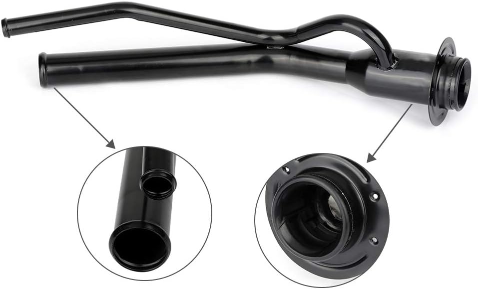 SCITOO FN785 F81Z9034AA 3C3Z9034A Fuel Tank Filler Neck Pipe Hose Compatible with For Ford For F-350 For F-450 Super Duty For Ford For F-550 Super Duty Fuel Tank Filler Neck 12404360