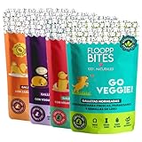  FlooppBITES Chuches para perros - Snacks para perro - Galletas perro 100% Naturales - Premios y golosinas - Alimento complementario perros - Pack 4 variedades (Total 400gr.)