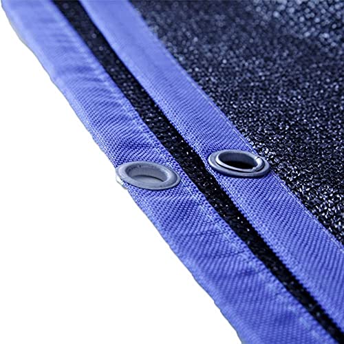 Toldo de red protector solar de polietileno negro RJJ Haipeng resistente de 2.8x9.8m 4