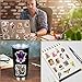 100 Halloween Horror Stickers - Supernatural Movie Decor