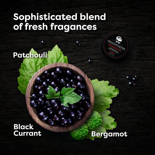 Trendstarter - Extreme Wax (4Oz) - Strong Hold - Matte Finish - Free Travel Size Samples Included While Supplies Last - Premium Water Based Flake-Free Hair Wax For All Hair Types - All-Day Hold Hair Styling Pomade - Free Samples Included - Launched Spring 2022 #TOP6