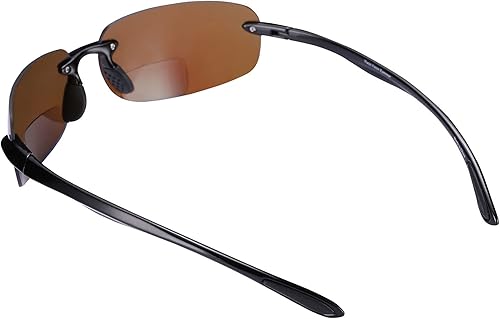 Miniatura 6 de Mass Vision The Influencer - 2 pares de gafas de sol bifocales unisex polarizadas deportivas ligeras, funda rígida incluida