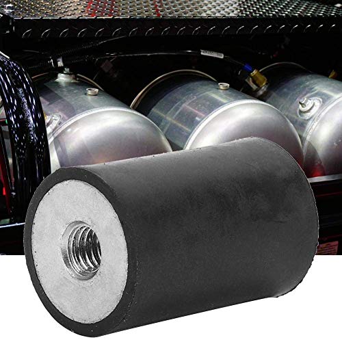 SEAFRONT 4 Pcs Non-Toxique Anti-Vibration Isolateur En Caoutchouc Isolant De Vibrations Montage Bobine Amortisseur Absorbeur De Vibrations(DD20*30 M6)