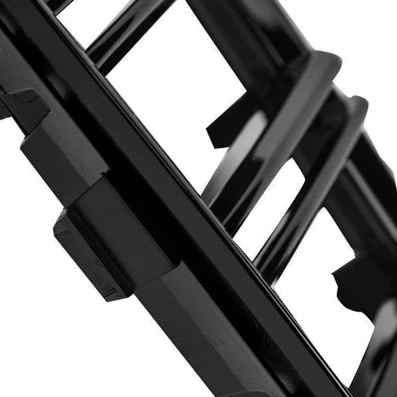 M-Color Glossy Black Kidney Grille Compatible with 2019-2022 BMW 3 Series G20 Double Line Grill Front Hood Insert - Image 7