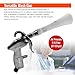 Bqweun Aluminium Car Cleaning Gun with Tapered Nozzle, Air Blower for Car Detailing, Air Blow Blower Gun for Detailing, Car Detailing Tools, Used for Cars, Velvet, Furniture and Carpets