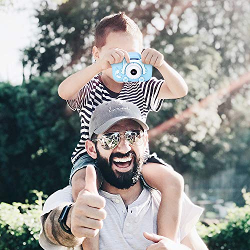 Maydolly Kids Camera, Kids Digital Camera Video Recorder for Girls and Boys 3-12 with SD Card and Games, 1080P HD Toy Camera for Toddlers and Children Gift, Blue - Thumbnail 6