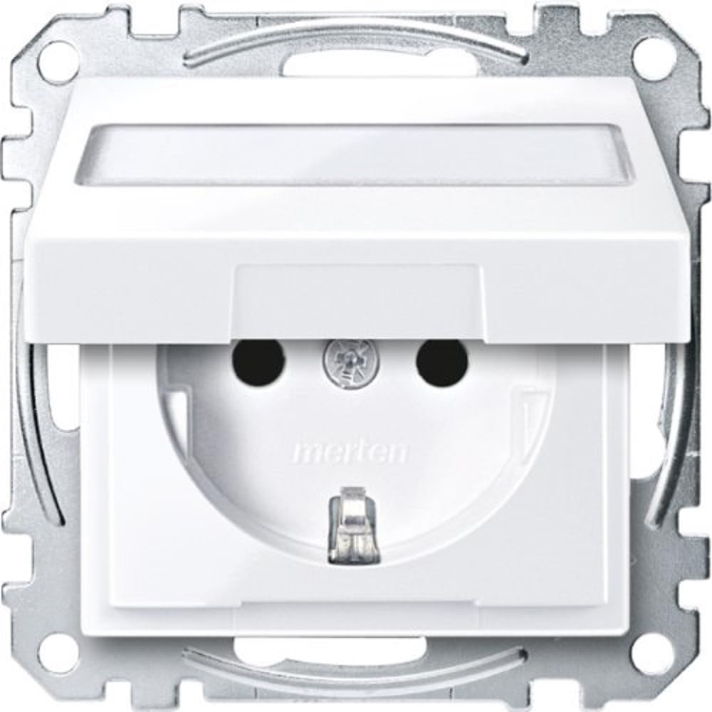 Schneider Electric Merten MEG2312-0325 SCHUKO-Steckdose mit 