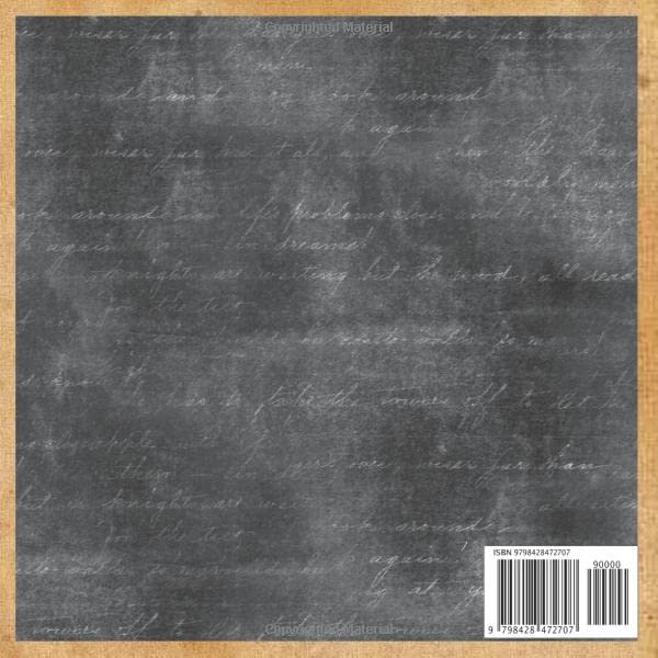 scrapbook paper distressed black pattern for scrapbooking supplies & DIY material craft junk journal ephemera pack kit 28 patterned crafting sheet for ... textured decorative design for handmade art image 3