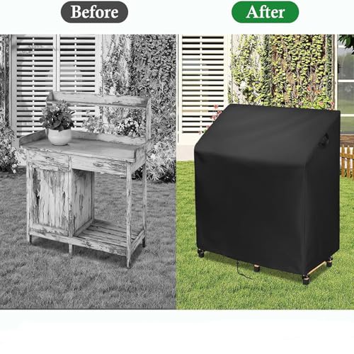 Housse de banc de rempotage pour stopper l'humidité et protéger votre table