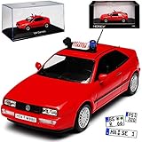 deutschland 1988 karte Aus Metall mit Plastikteilen Norev Volkwagen Corrado G60 Coupe Rot Notarzt Deutschland 1988-1995 1/43 Modell Auto