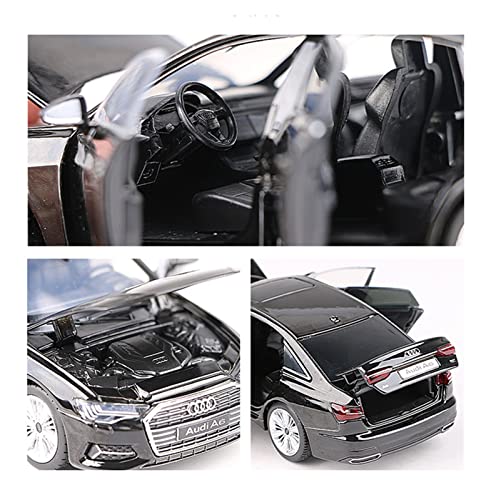 Scale Model Vehicles For Audi A6 Alloy Car Mold Die-Casting Metal High Simulation Sound And Light Toy 1:32 Sophisticated Gift Choice (Color : 1) #TOP5