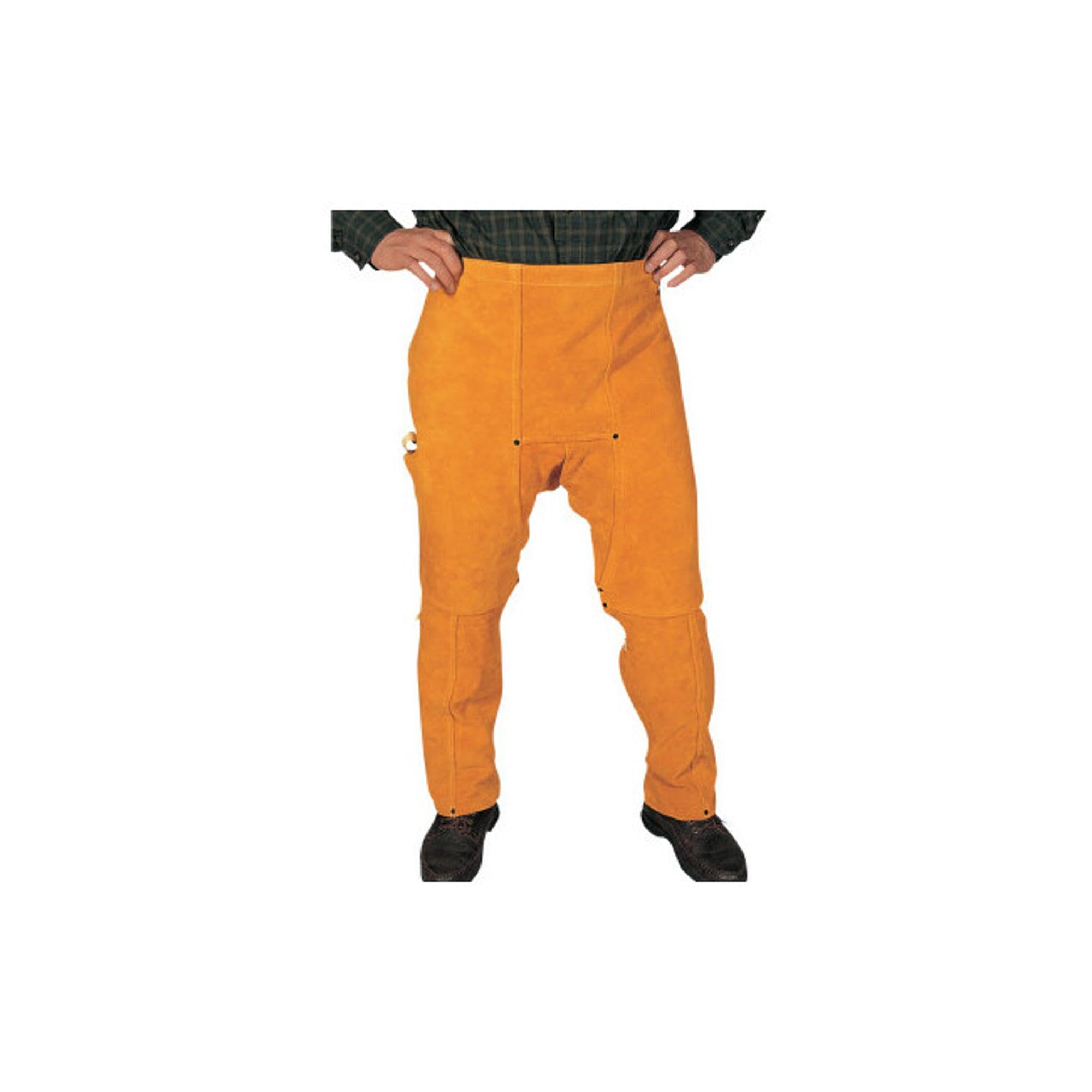 Best Welds Chap, 40 in, Leather, Golden Brown