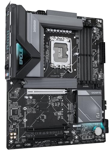 Image of GIGABYTE B860 Eagle WIFI6E Intel Core Ultra (Series 2) LGA 1851 Motherboard, ATX, DDR5, 3X M.2, PCIe 5.0, USB-C, WIFI6E, 2.5GbE LAN, EZ-Latch
