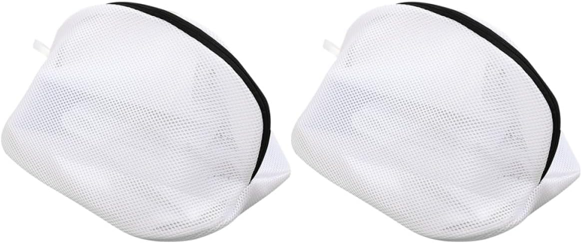 Sneaker Wash Bag 2Pcs Polyester Mesh Laundry Bags for Shoes