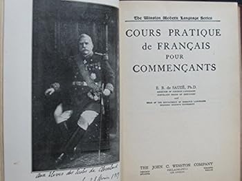 Hardcover Cours Pratique De Francais Pour Commencants Book