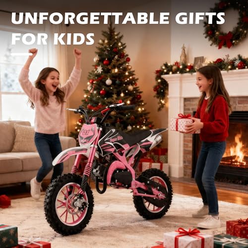 Image of 50cc Dirt Bike, 2 Stroke Pink
