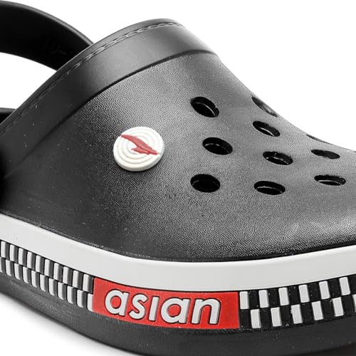 Image of ASIAN Men's AGC-02 Trendy Stylish Fashionable Clogs | Sandals with Lightweight Regular wear Casual Clogs with Ultra Soft & Flexibility Technology Clogs for Men's & Boy's