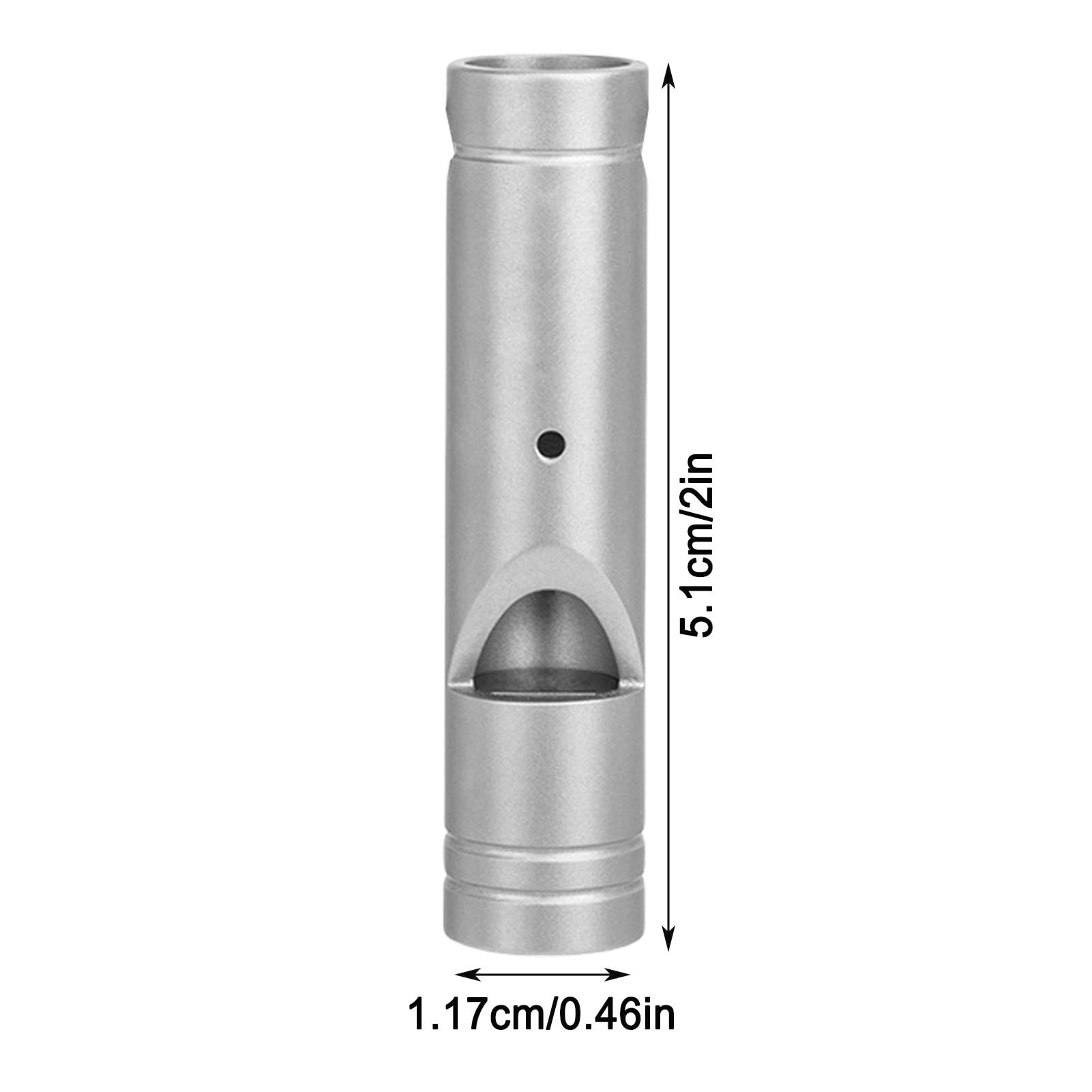 Fischietti Emergenza In Alluminio - 9 Pezzi Con Portachiavi, Decibel Alto Per Outdoor E Sport - Foto 9