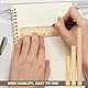 Holzlineal 12 Stück Lineal Holz 15 cm 20 cm 30 cm Holzlineal Kleines Lineal Grundschule Nähen Lineale Skala für Schule Handwerk