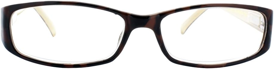 SAV Eyewear (Select-A-Vision) Victoria Klein Crystals Fashion Rectangular Reading Glasses 9092S Demi, 3.00 - Image 5