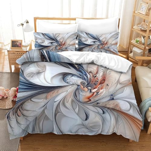 Parure de lit 135x200 housse couette microfibre hypoallergénique - 3