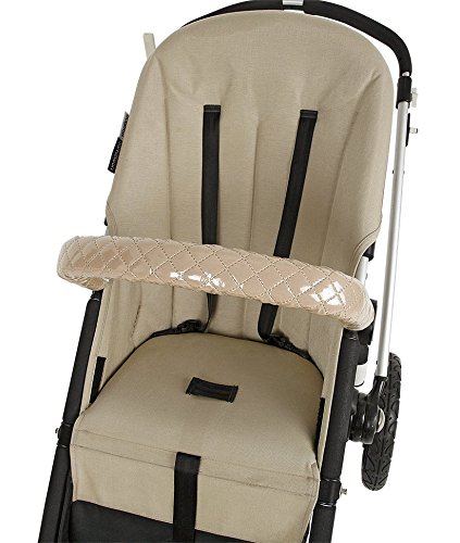 Funda barra seguridad para silla de paseo personalizada Longitud 60 cm tejido plastificado