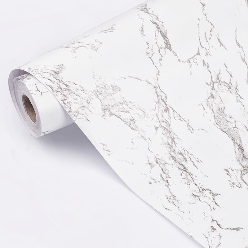 LUXURA CREATIONS 200X45 CM White Marble Self Adhesive Wallpaper Approx 9 SQ FT, DIY Decal,Kitchen, Living Room, Hall, Sofa Background Decal... (B0D8HVD8SW) Amazon Price History, Amazon Price Tracker